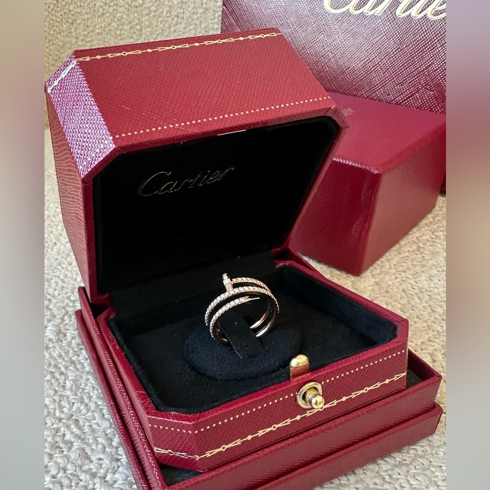 Cartier Clou Ring (1:1) Real gold & diamonds!!!